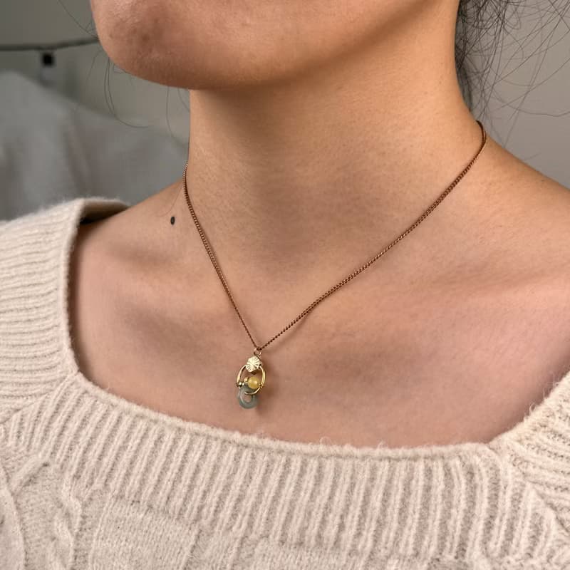 老林雜貨 | 翡翠蜜蠟項鍊