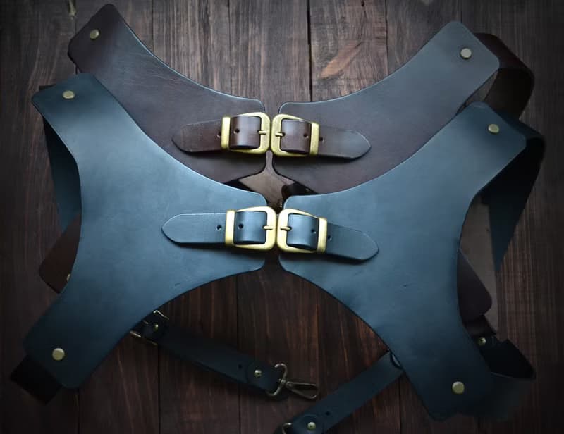 Leather handmade suspenders for mens. Handmade Suspenders. Braces. Wedding Groom