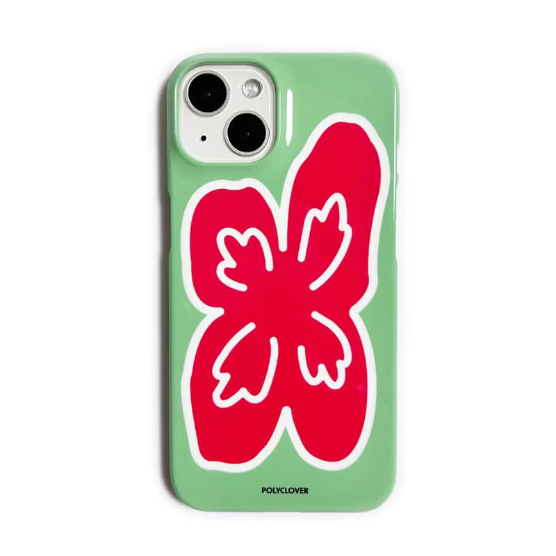 deep flower 硬質手機殼 magenta
