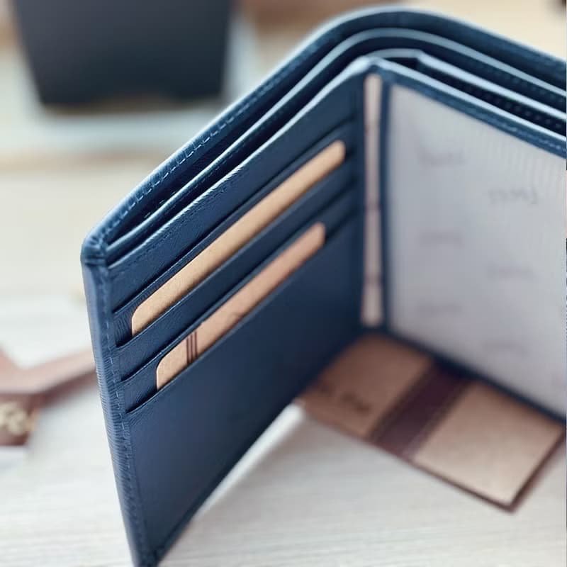 【男生皮夾】真皮RFID防盜皮夾 / 加大附零錢袋男短夾 / 男錢包