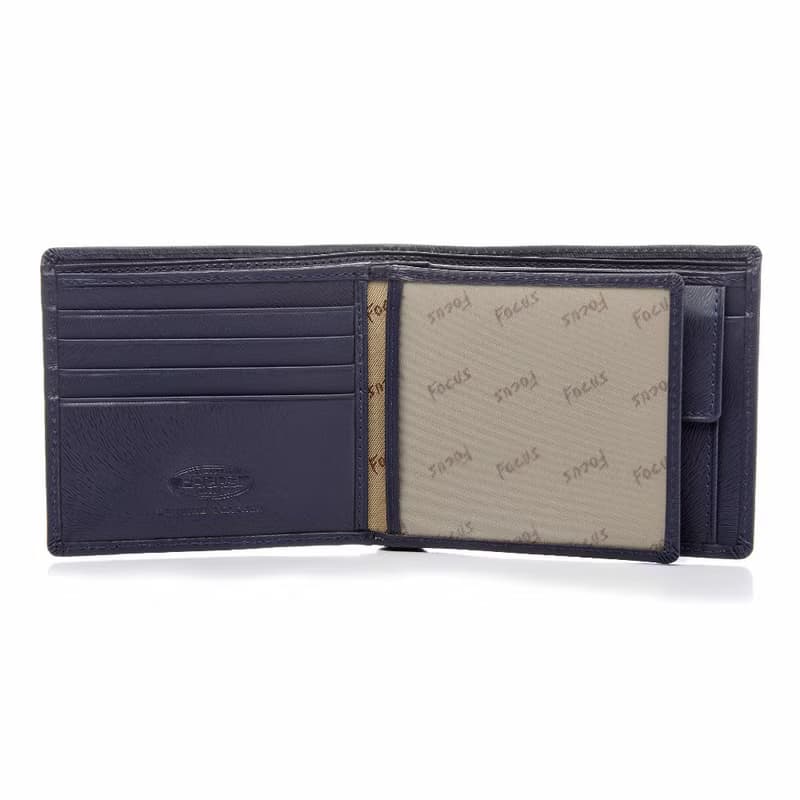 【男生皮夾】真皮RFID防盜皮夾 / 加大附零錢袋男短夾 / 男錢包