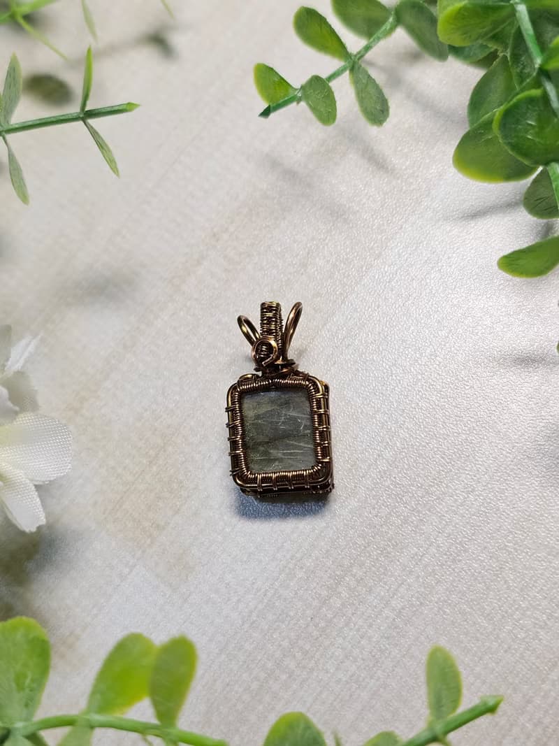 【葉綠舒手作】沙漠之原 /金屬線編織/節日/禮物/飾品