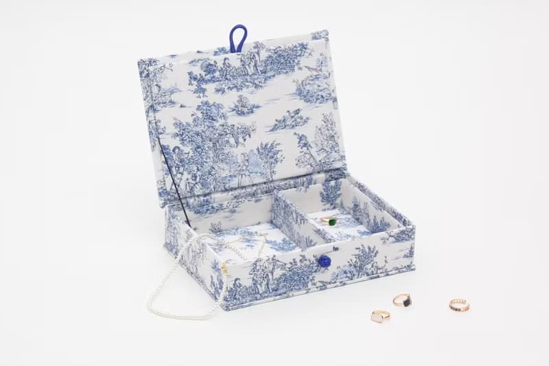 Toile de Jouy Sewing Kit S Storage Box