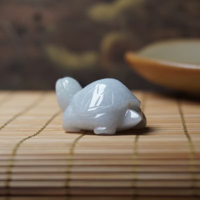 【吉祥‧長壽】翡翠烏龜 | 天然緬甸A貨翡翠 | 送禮
