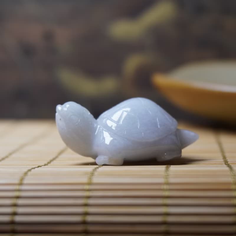 【吉祥‧長壽】翡翠烏龜 | 天然緬甸A貨翡翠 | 送禮