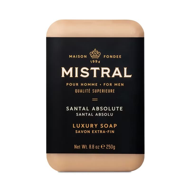 Mistral 皇家檀香 紳士香氛皂 / 香水皂 / 沐浴香皂肥皂 沐浴皂