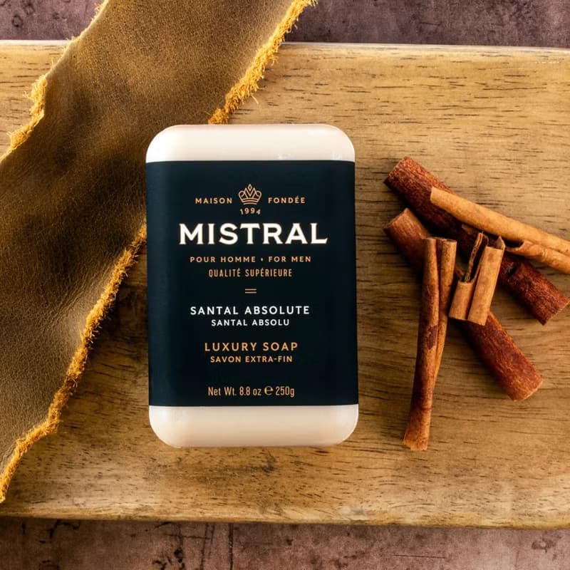 Mistral 皇家檀香 紳士香氛皂 / 香水皂 / 沐浴香皂肥皂 沐浴皂