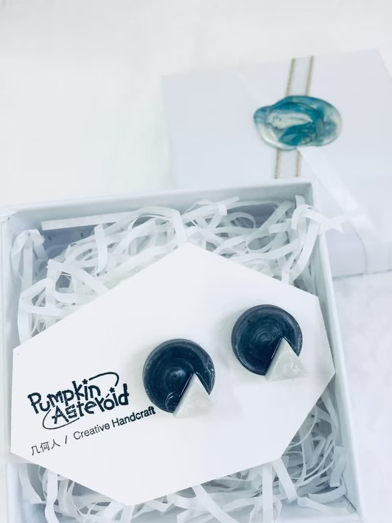 Pumpkin Asteroid系列-星球幻想III 耳飾\耳釘