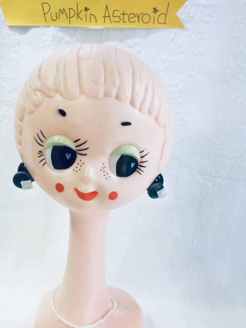 Pumpkin Asteroid系列-星球幻想III 耳飾\耳釘