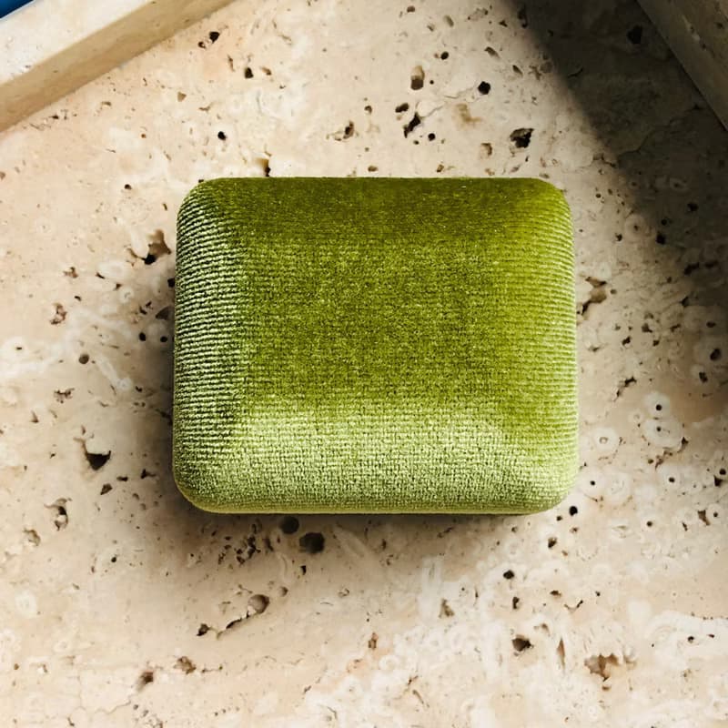 ITS-E119【純銀耳環・月光石・Moonstone】純銀耳釘耳環。