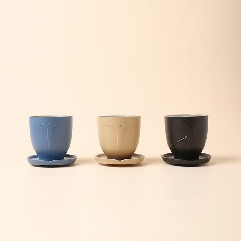 陸寶 霹靂布袋戲 聯名 素還真 葉小釵 一頁書 泡茶杯 陶杯 茶器