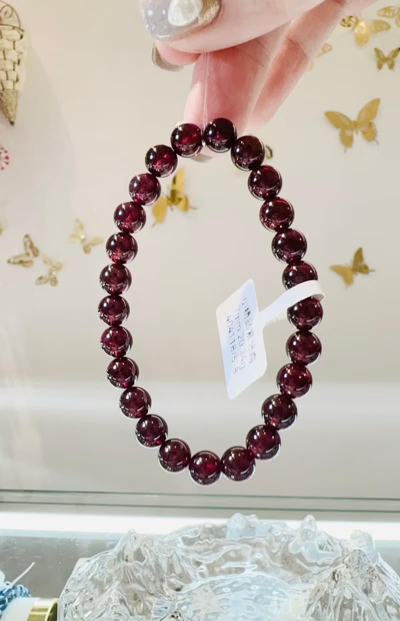 小精品級美晶體紫牙烏水晶7mm水晶主美容水晶氣血循環改善體質