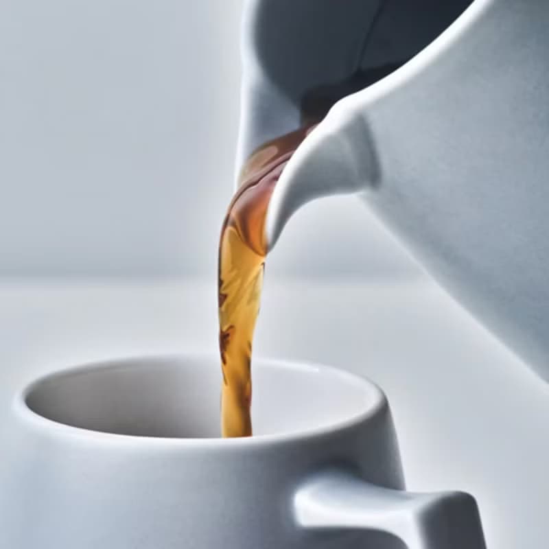 Aroma 陶瓷咖啡下壺 400mL/霧色/愛樂壓適用/日本陶瓷/茶壺