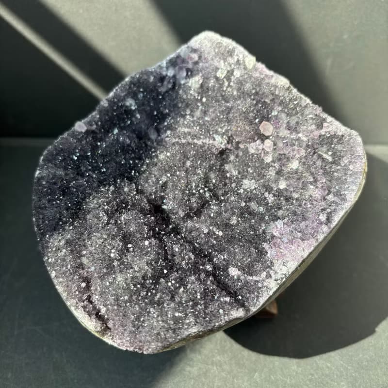 *深紫閃爍* 天然烏拉圭紫水晶擺件 Natural Amethyst
