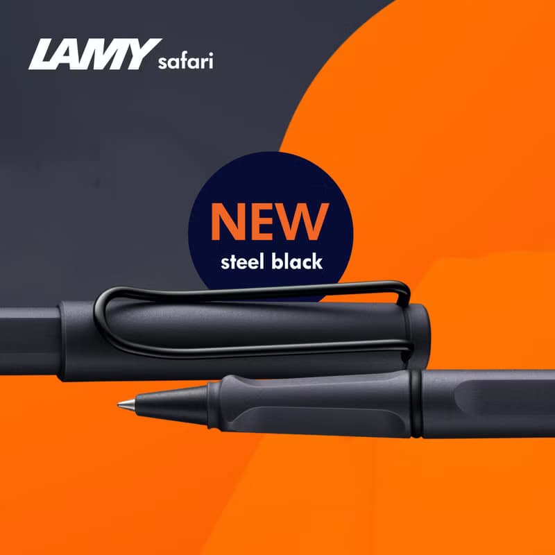 【雷雕刻字2024】LAMY 自動鉛筆 限量獨家 / SAFARI / 鋼鐵黑
