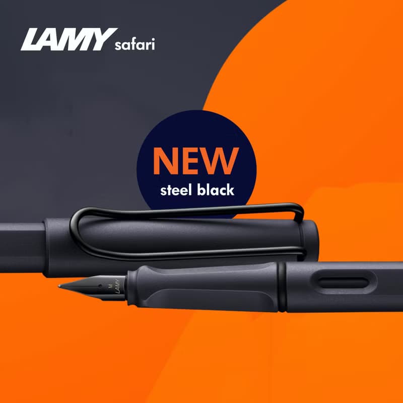 【雷雕刻字2024】LAMY 自動鉛筆 限量獨家 / SAFARI / 鋼鐵黑