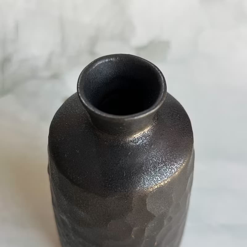 火山口。手工陶瓷花瓶 花器 鮮花花瓶 乾燥花瓶 花道 母親節禮物
