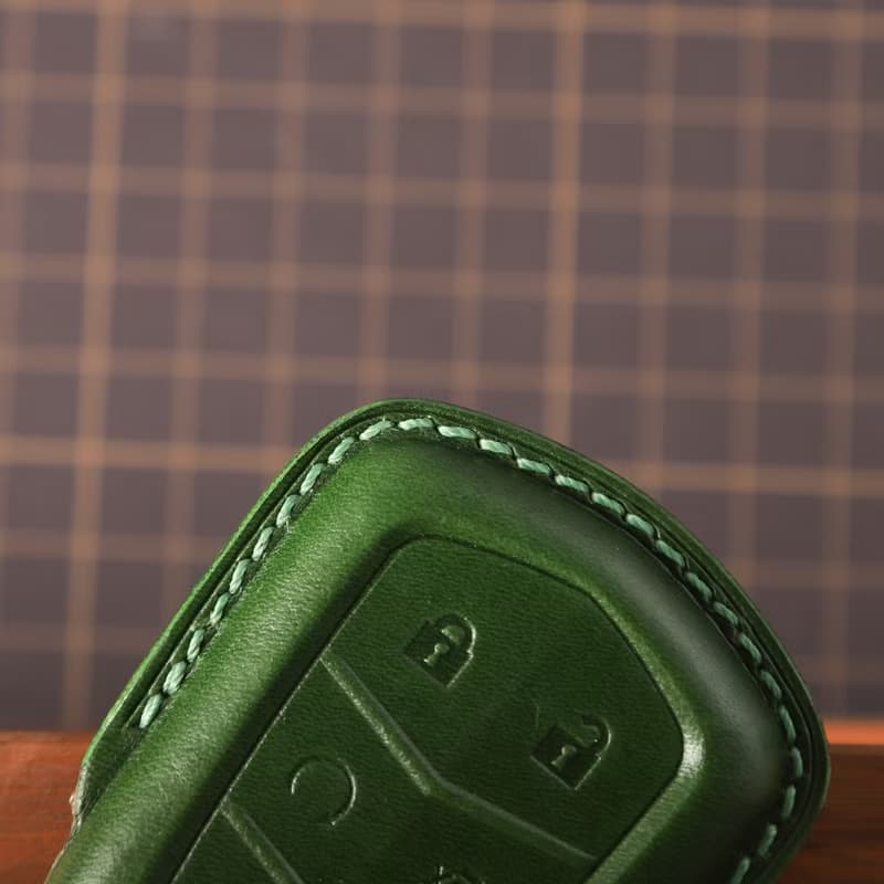 【瘋匠】For Cadillac凱迪拉克 純手工牛皮車鑰匙套 質感創意禮品