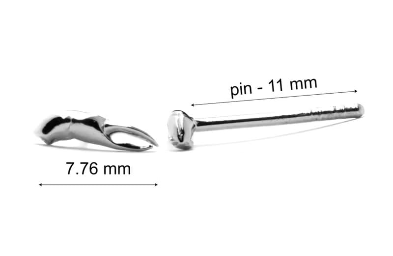 【換季特賣】Dual set: a pair of mini jingle shell and a pair of crab claw earrings
