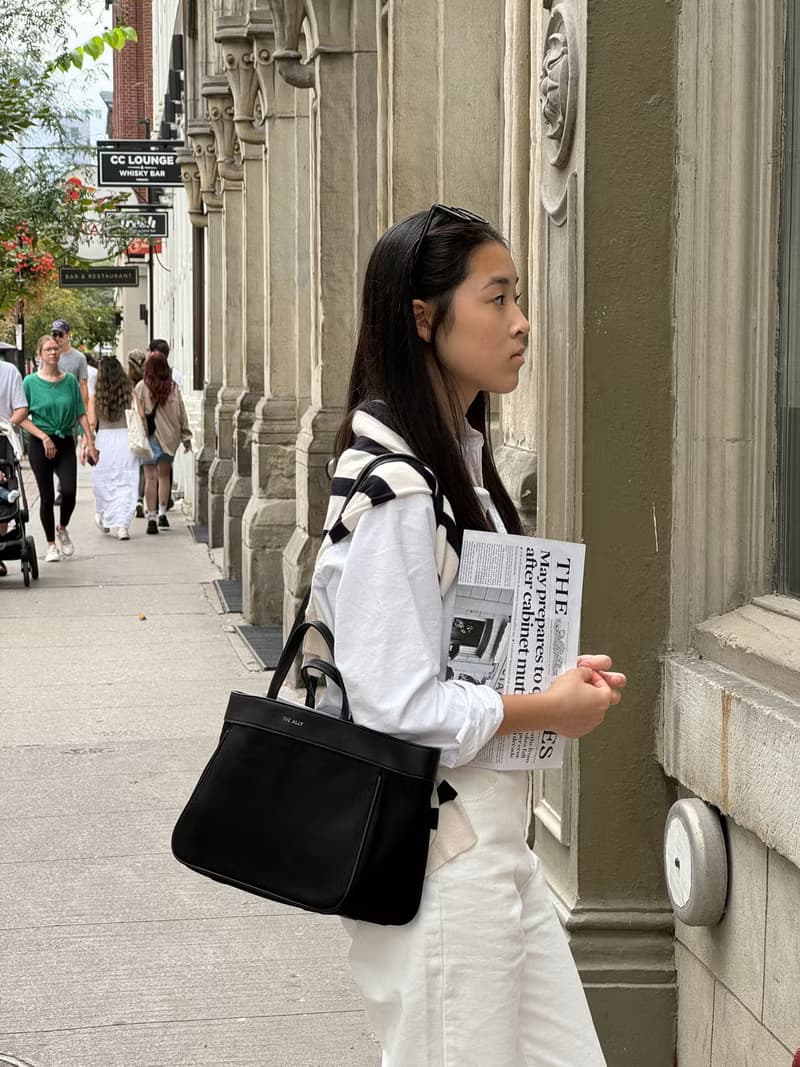 韓國 The Ally | MONICA BAG | 黑色 | 手袋 單肩包
