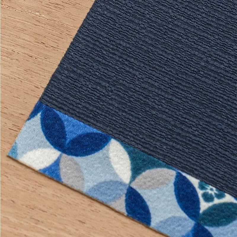 防水布質杯墊 藍/黃 | 5入組 |