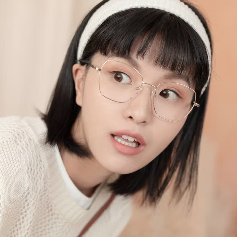 FROMEYES 高折濾藍光眼鏡×氣質 up 金屬貓眼框