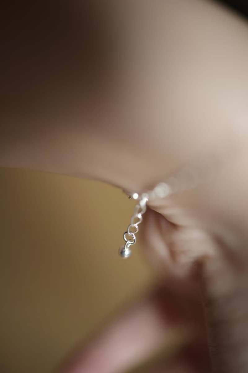 長夜月光石純銀手鍊