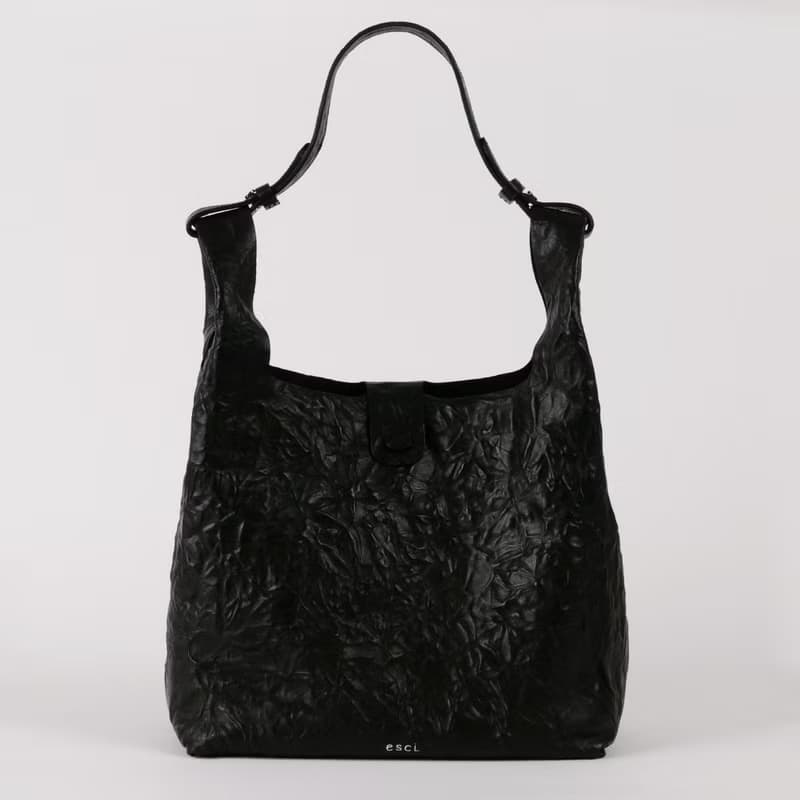 Usual Bag M_Black_Sheep Crinkle_Genuine leather_Shoulder & Crossbody Bag