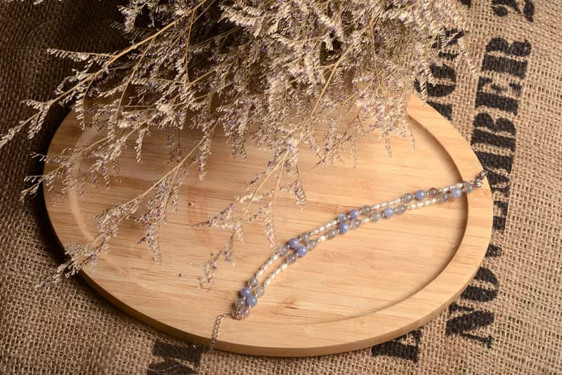 【神山晶礦】丹泉珍珠拉長手鍊/丹泉/拉長/珍珠