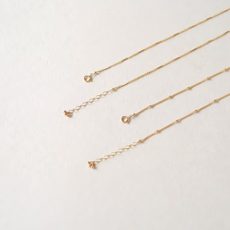 14kgf    デザインチェーンロングネックレス ５０cm