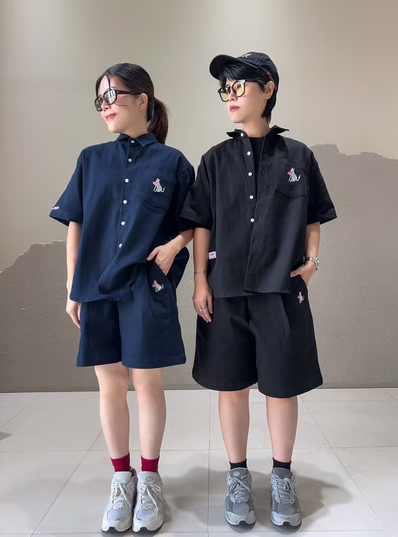 牛仔系列 衬衫和短裤