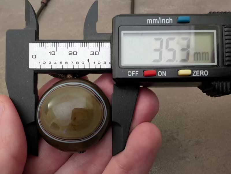 瑪瑙吊墜項鍊純天然瑪瑙強大的保護和協調護身符喜馬拉雅西