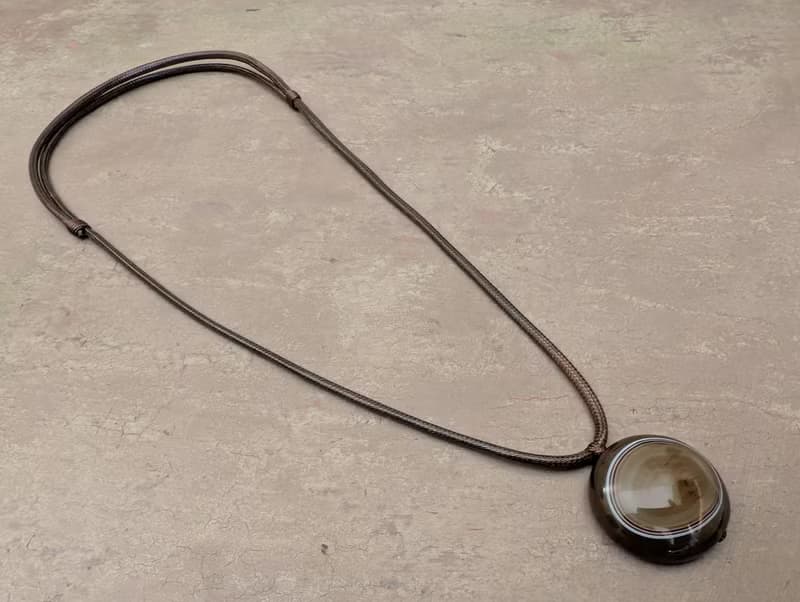 瑪瑙吊墜項鍊純天然瑪瑙強大的保護和協調護身符喜馬拉雅西