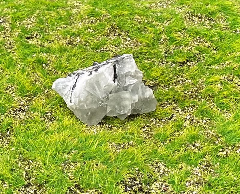 天然原礦療癒系香花領立方冰透體螢石 增智慧 療癒 聖誕禮物