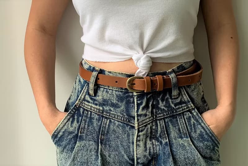 2cm 皮帶 // 2cm Leather Belt // 腰帶 // 復古皮帶 // 經典皮帶