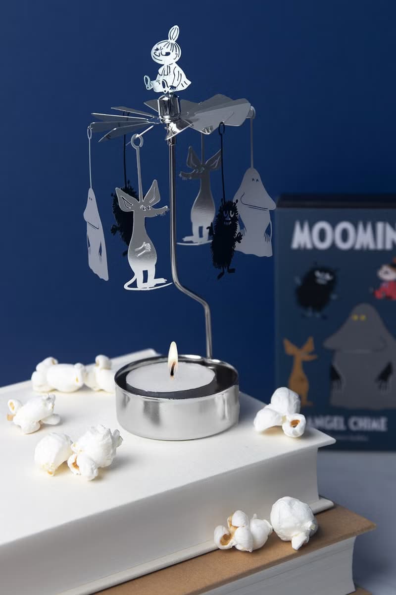 moomin 姆明/嚕嚕米旋轉燭座(附蠟燭)/送禮/精美禮盒