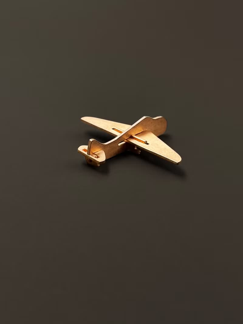 金工小飛機模型