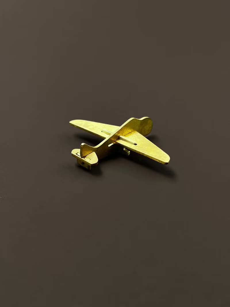 金工小飛機模型