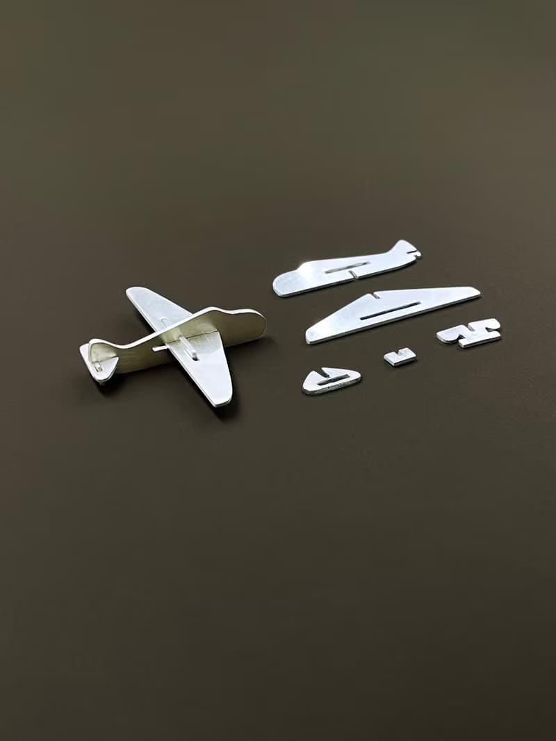 金工小飛機模型