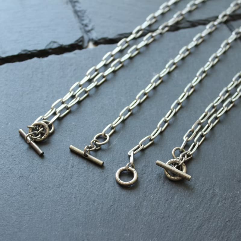 黃銅×無斯坦斯項鍊  鏈內克萊斯