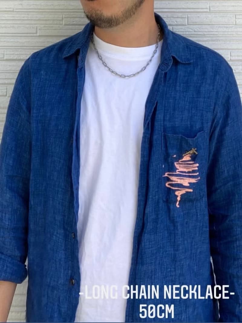 黃銅×無斯坦斯項鍊  鏈內克萊斯