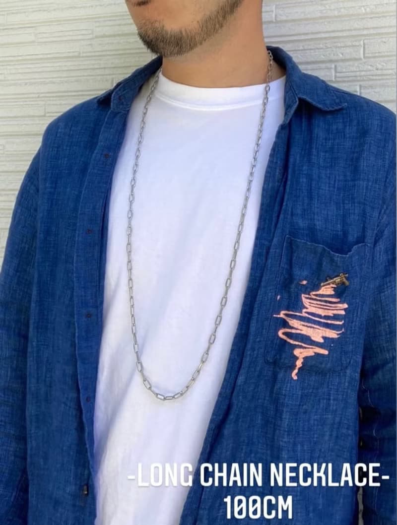 黃銅×無斯坦斯項鍊  鏈內克萊斯