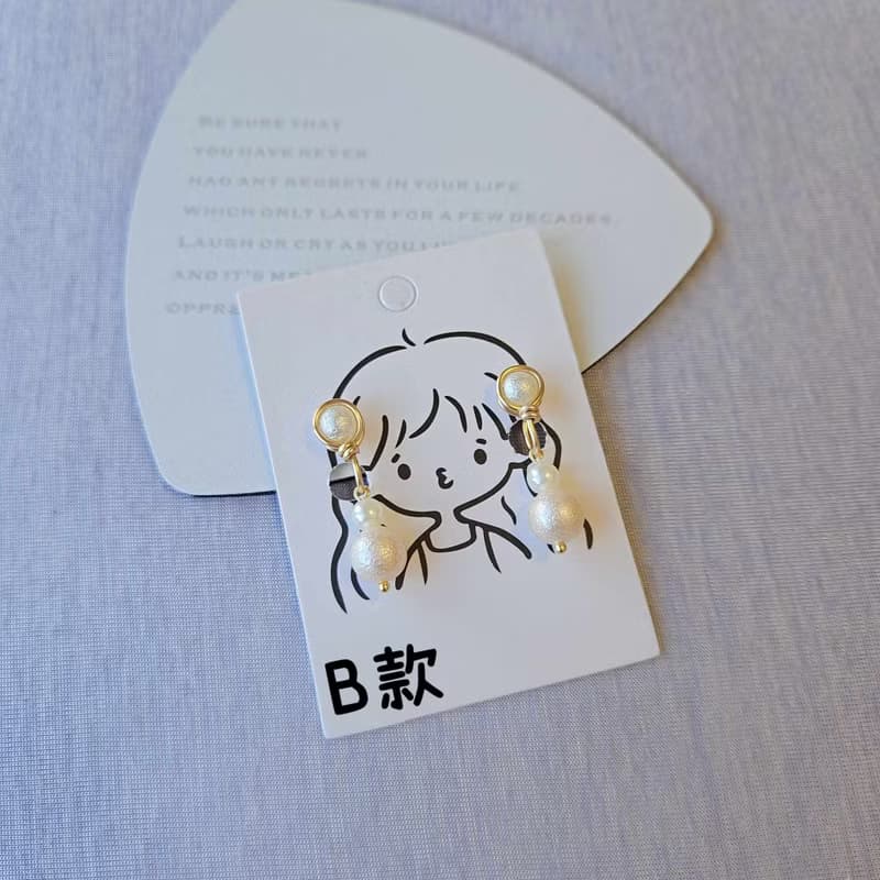 氣質珍珠無痛耳夾