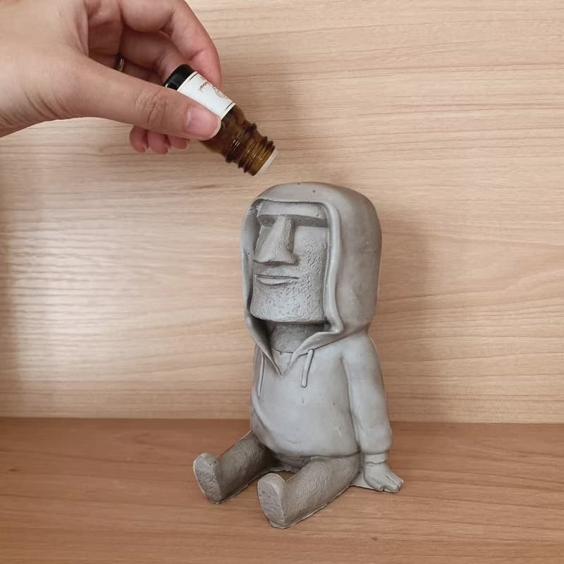 手作潮流摩艾擴香石 送5mL精油 | 名片架 | 新春禮物