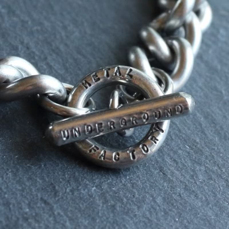 錫×銀手鐲  ID 鏈 Bracelet -AZUKI-