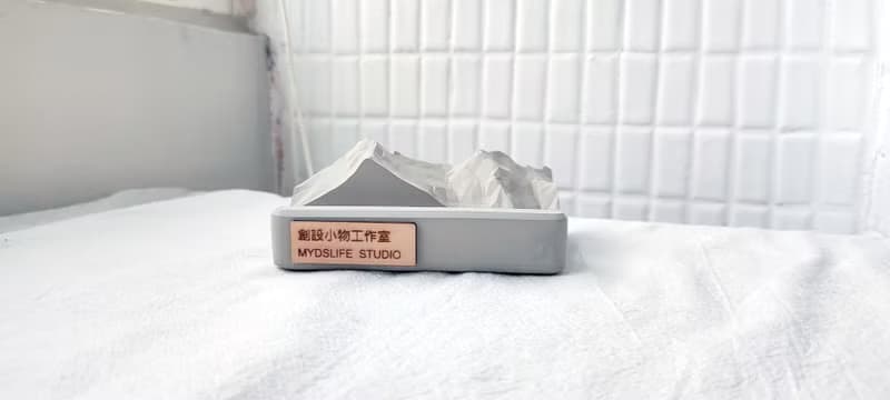 玉山水泥名片座+手機座 | 台灣設計製造(MIT)