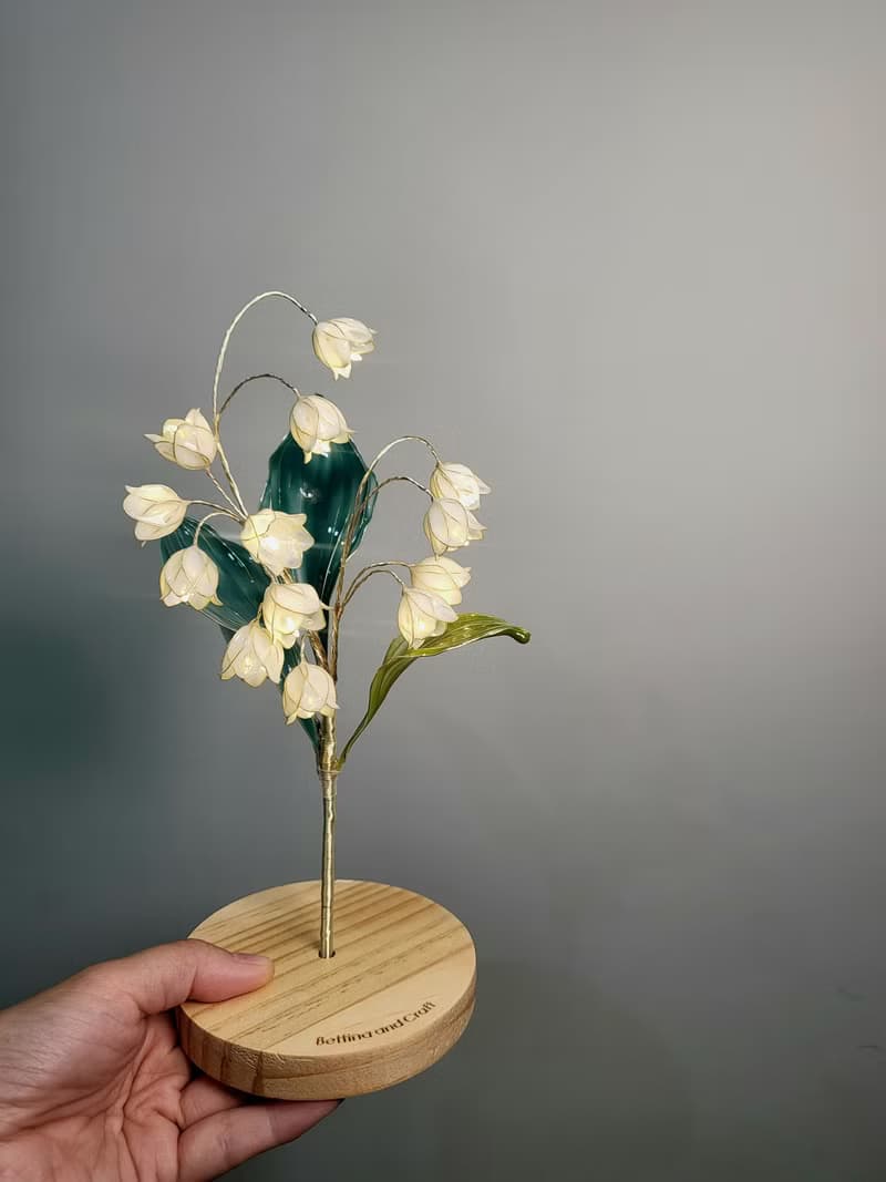 【誕生花燈】1月•鈴。小夜燈。生日禮物