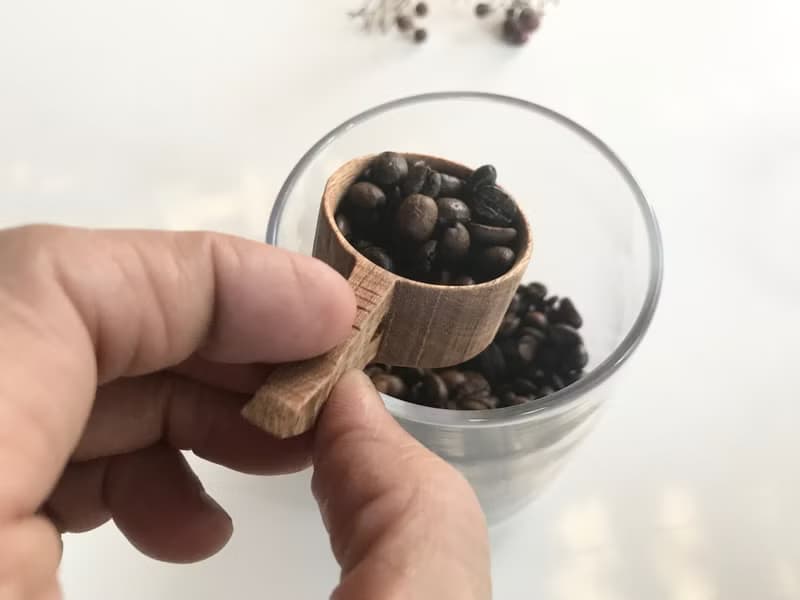 鳥のコーヒーメジャースプーン　豆摺り切り7g