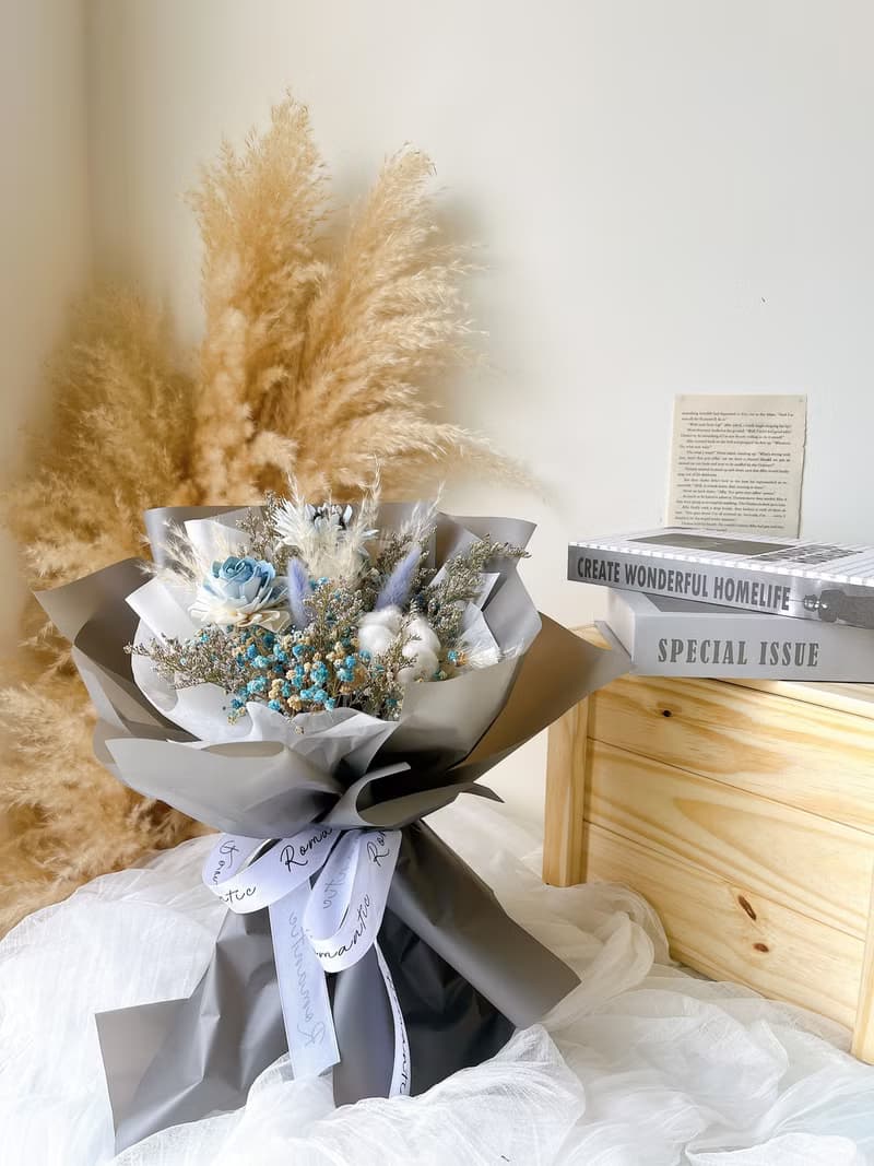 S號 畢業花束 乾燥花 花束 母親節 畢業