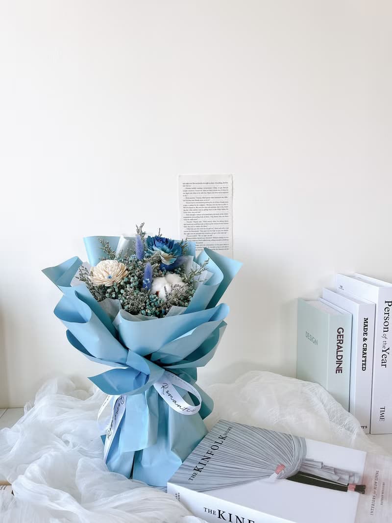 S號 畢業花束 乾燥花 花束 母親節 畢業